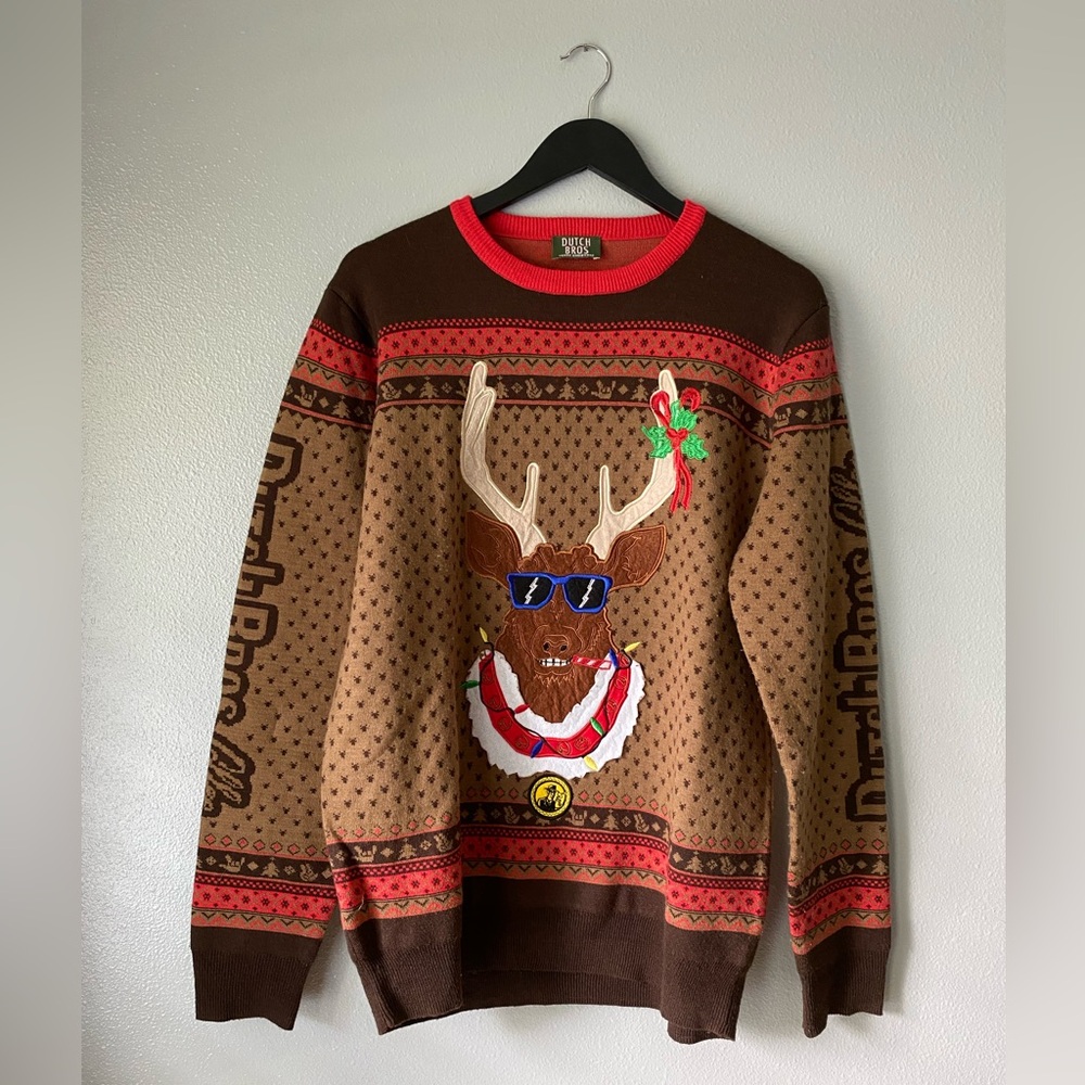 Dutch Bros Coffee Unisex Christmas Sweater